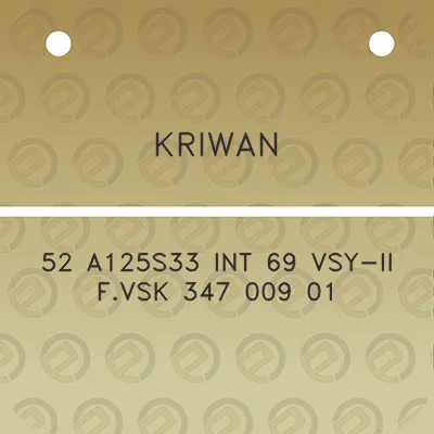 kriwan-52-a125s33-int-69-vsy-ii-fvsk-347-009-01