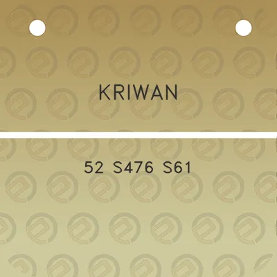 kriwan-52-s476-s61