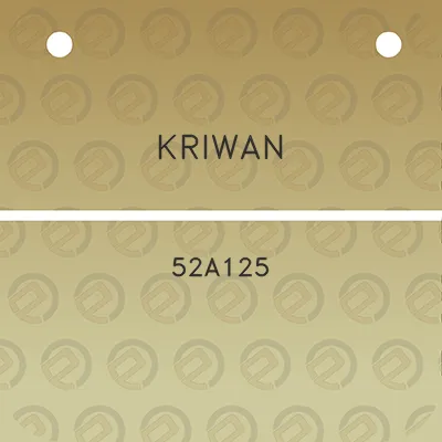 kriwan-52a125