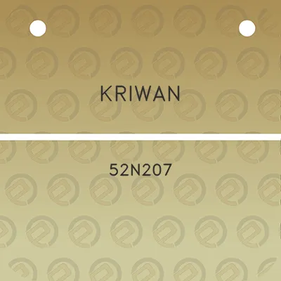 kriwan-52n207