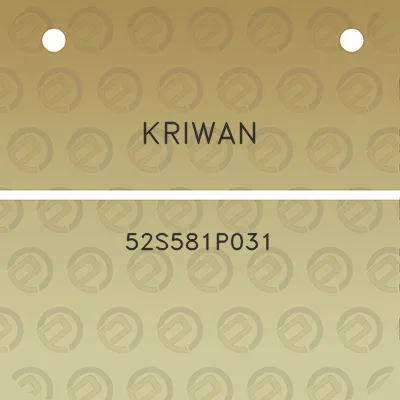 kriwan-52s581p031