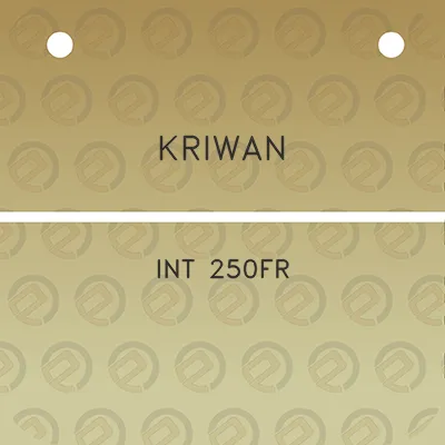 kriwan-int-250fr