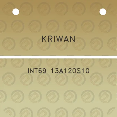 kriwan-int69-13a120s10