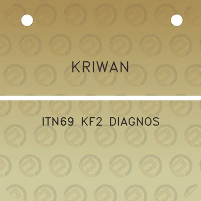 kriwan-itn69-kf2-diagnos