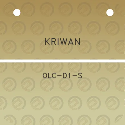 kriwan-olc-d1-s