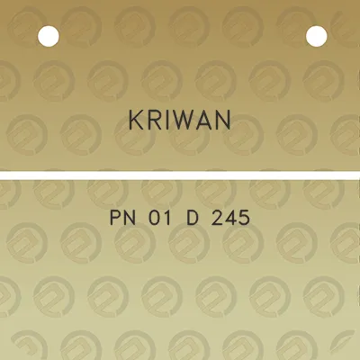 kriwan-pn-01-d-245