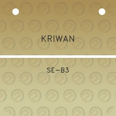 kriwan-se-b3