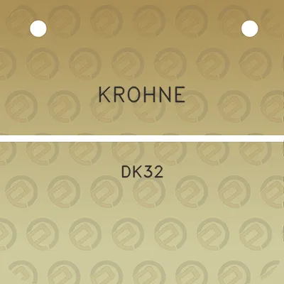 krohne-dk32