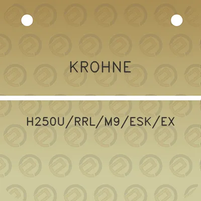 krohne-h250urrlm9eskex