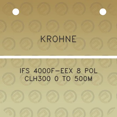 krohne-ifs-4000f-eex-8-pol-clh300-0-to-500m