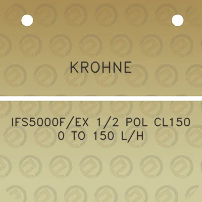 krohne-ifs5000fex-12-pol-cl150-0-to-150-lh