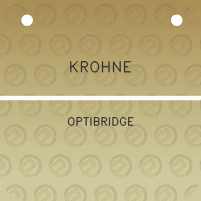 krohne-optibridge