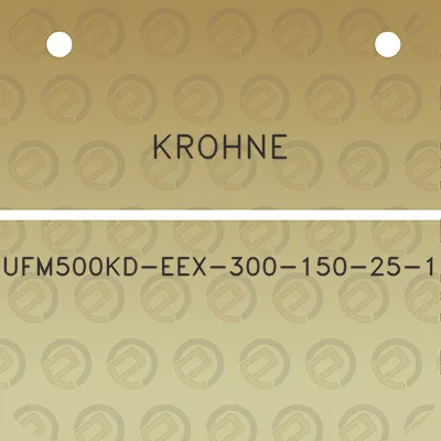 krohne-ufm500kd-eex-300-150-25-1