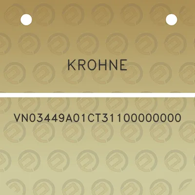 krohne-vn03449a01ct31100000000