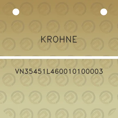 krohne-vn35451l460010100003