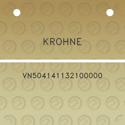 krohne-vn504141132100000