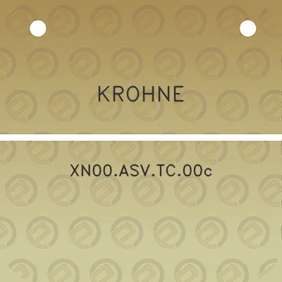 krohne-xn00asvtc00c