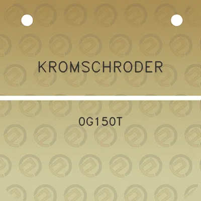 kromschroder-0g150t