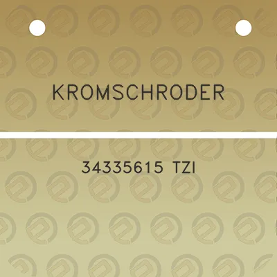 kromschroder-34335615-tzi