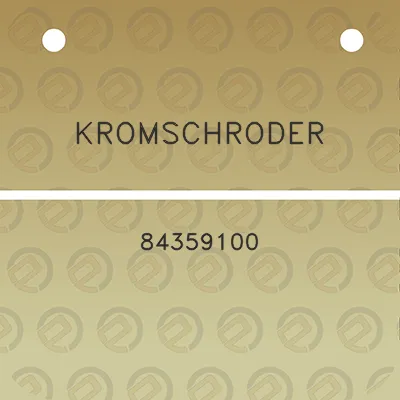 kromschroder-84359100