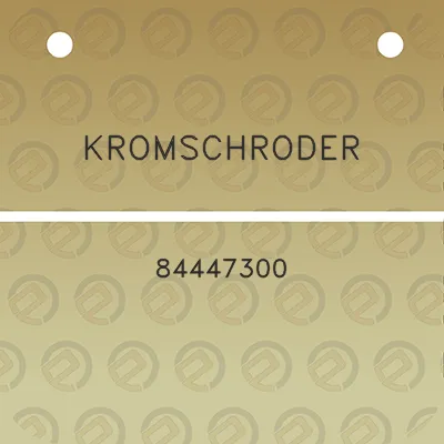 kromschroder-84447300