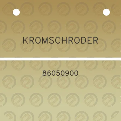 kromschroder-86050900