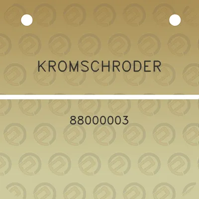 kromschroder-88000003