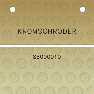 kromschroder-88000010