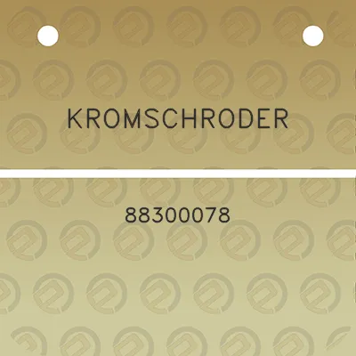 kromschroder-88300078