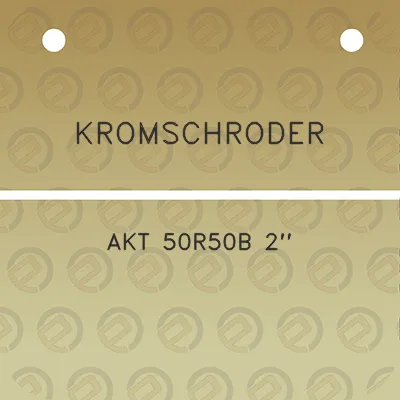 kromschroder-akt-50r50b-2