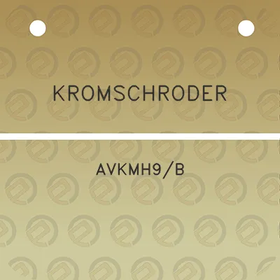 kromschroder-avkmh9b