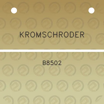 kromschroder-b8502