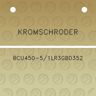 kromschroder-bcu450-51lr3gbd352