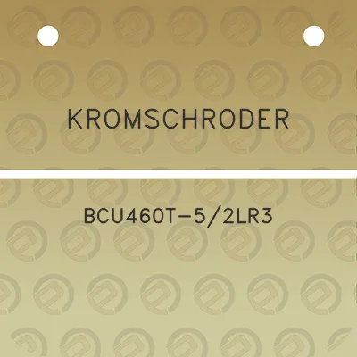 kromschroder-bcu460t-52lr3