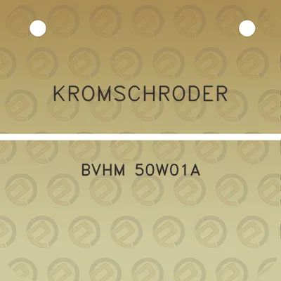 kromschroder-bvhm-50w01a