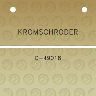 kromschroder-d-49018