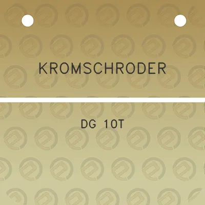 kromschroder-dg-10t