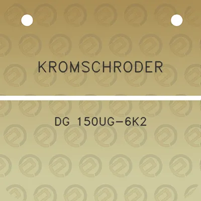 kromschroder-dg-150ug-6k2