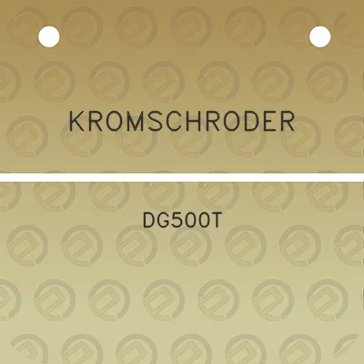 kromschroder-dg500t