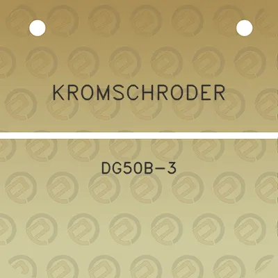 kromschroder-dg50b-3