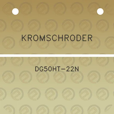 kromschroder-dg50ht-22n