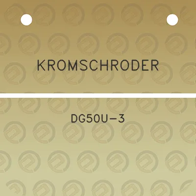 kromschroder-dg50u-3