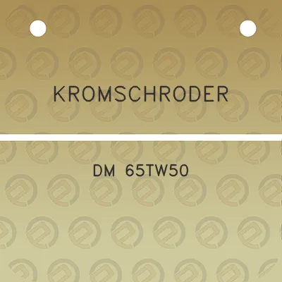 kromschroder-dm-65tw50