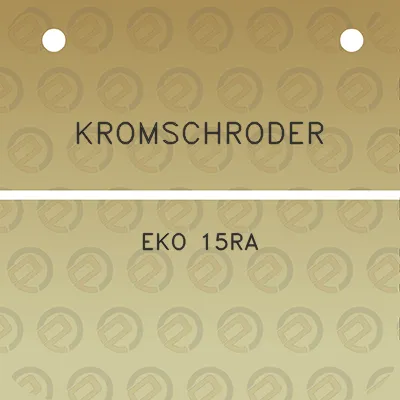 kromschroder-eko-15ra