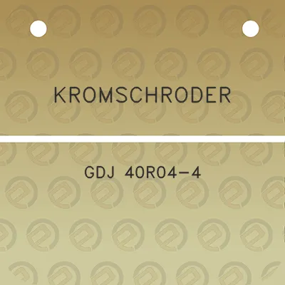 kromschroder-gdj-40r04-4