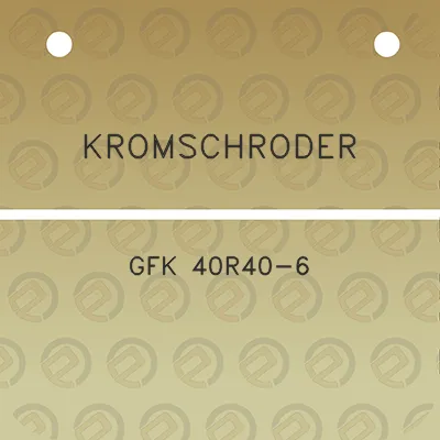 kromschroder-gfk-40r40-6