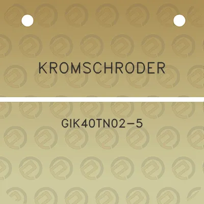 kromschroder-gik40tn02-5