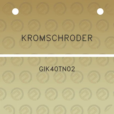 kromschroder-gik40tn02