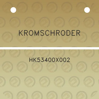 kromschroder-hk53400x002