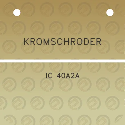 kromschroder-ic-40a2a